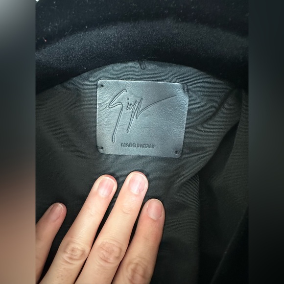 Giuseppe Rhinestone Embellished Black Velvet Biker Jacket Zanotti Medium Small - Picture 12 of 17